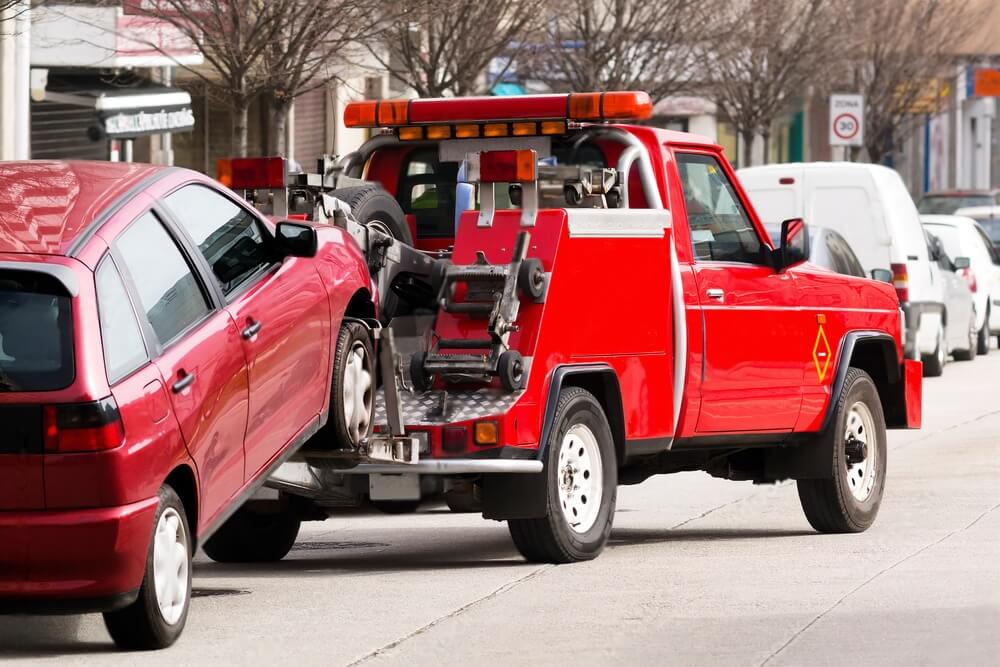 wheel lift towing